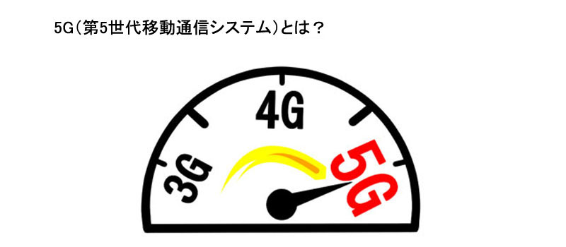 5G（第5世代移動通信システム）とは？